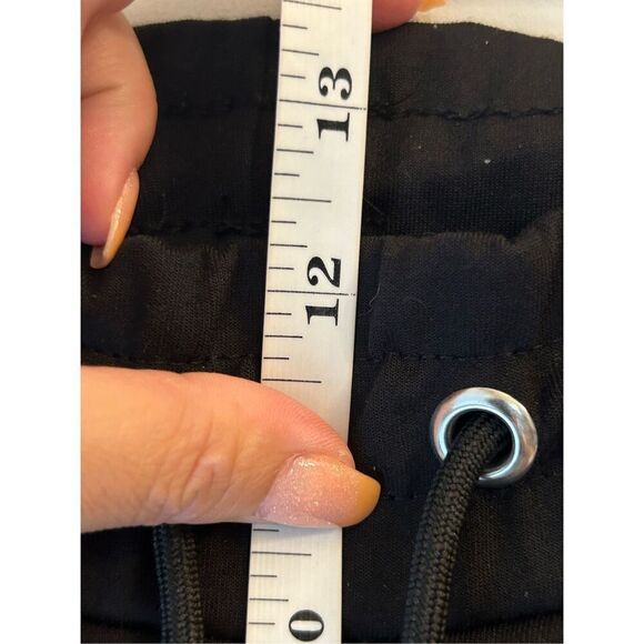 Zara Pull-on Jogger Pants size S black work casual - Picture 7 of 8
